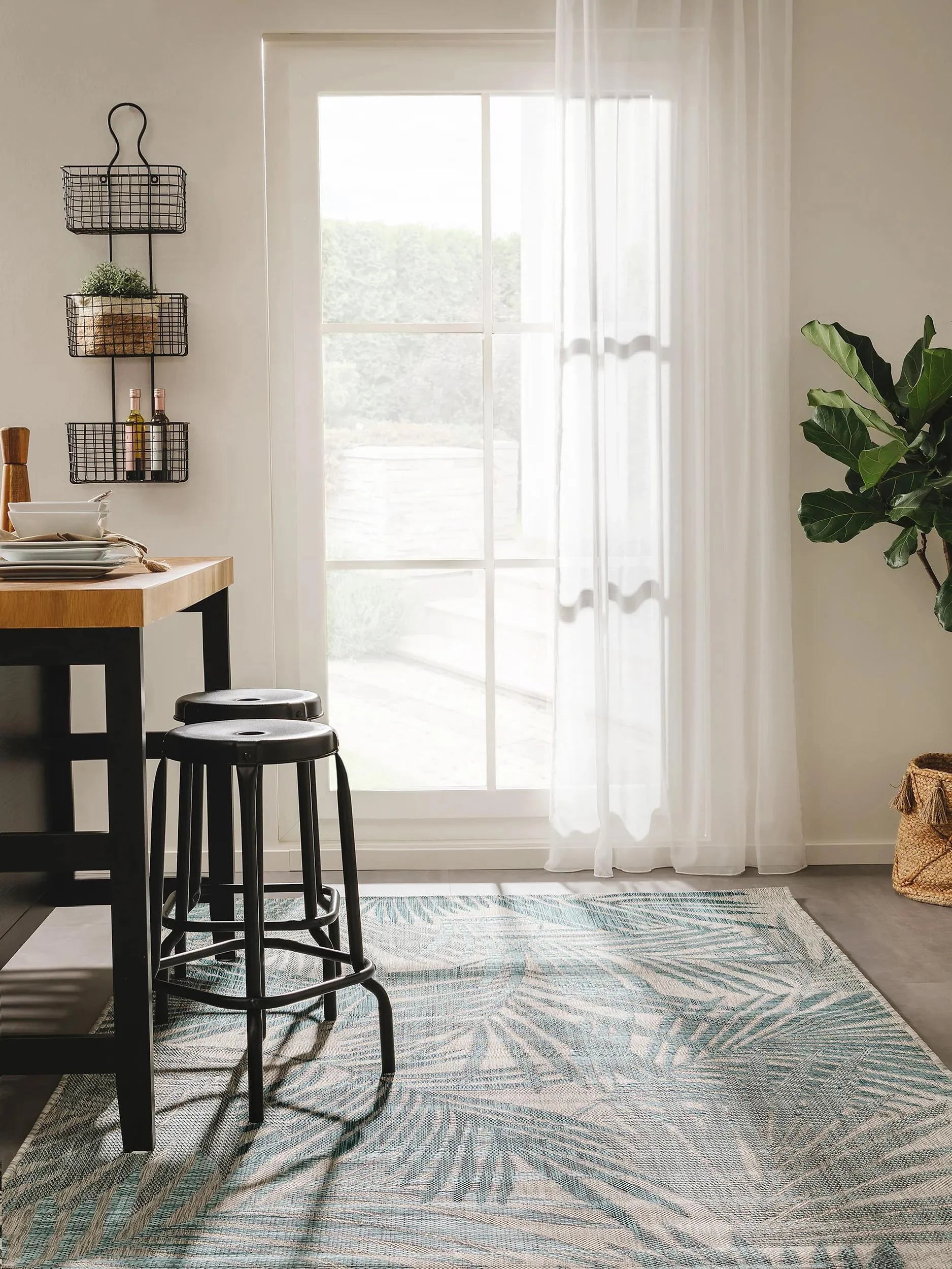 Covor interior/exterior Cleo Blue