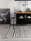 Covor interior/exterior Cleo White/Black 