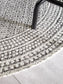 Covor rotund interior/exterior Cleo Charcoal 