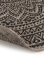 Covor rotund interior/exterior Cleo Beige/Brown 