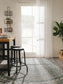 Covor interior/exterior Cleo Beige/Blue