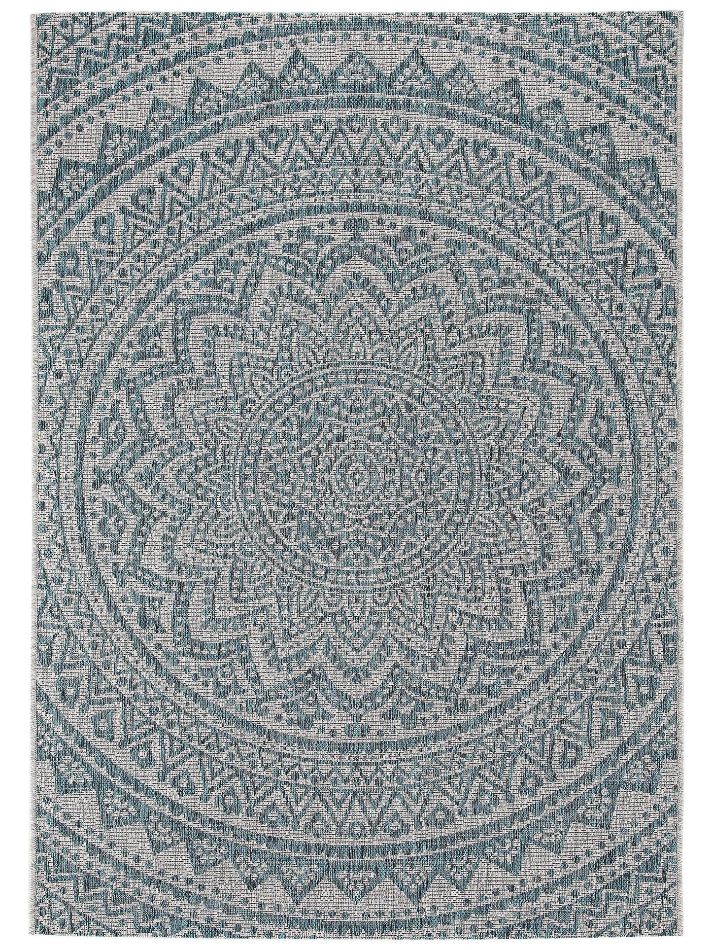 Covor interior/exterior Cleo Beige/Blue 