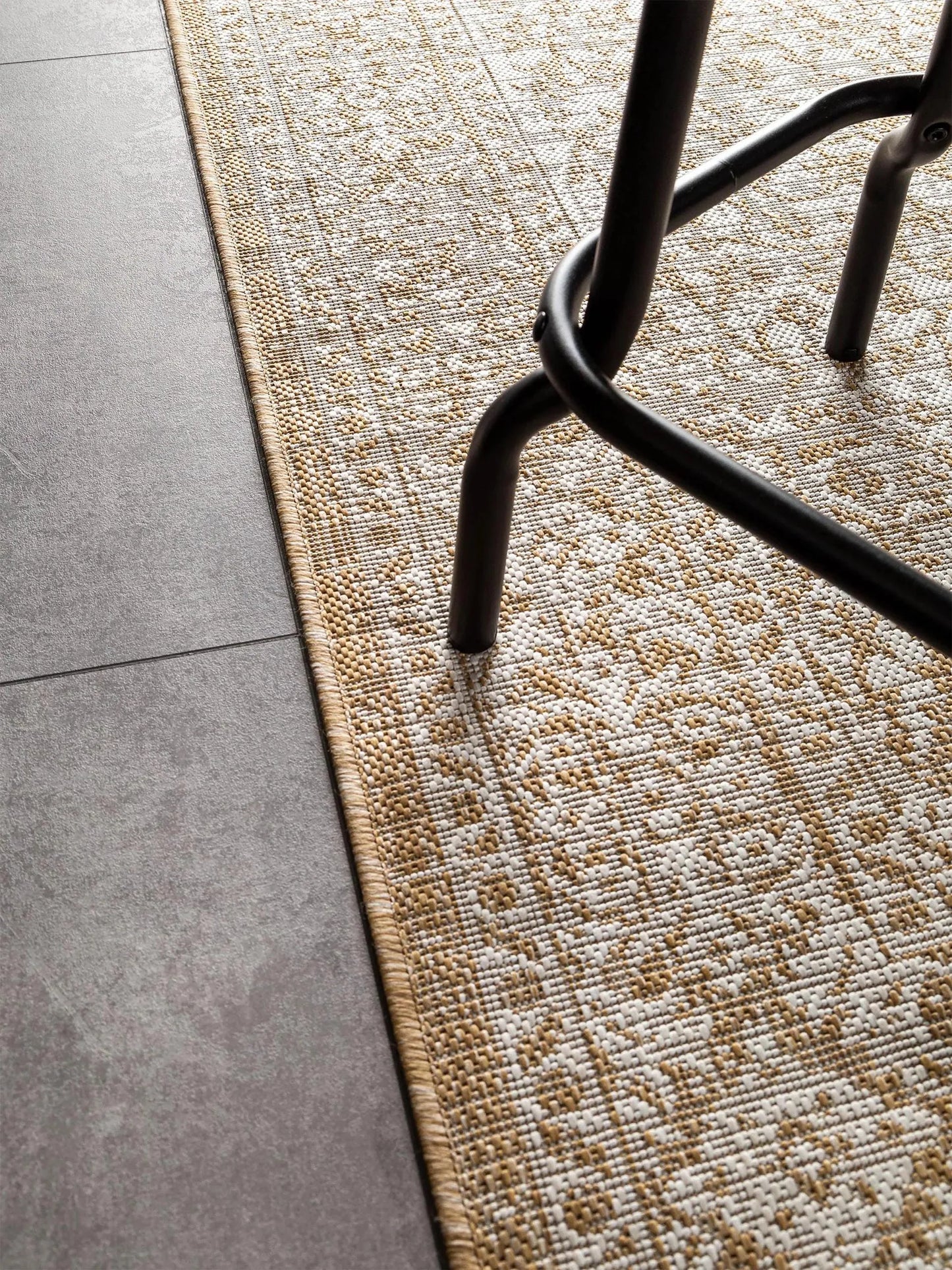 Covor interior/exterior Cleo Cream/Beige