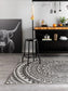 Covor interior/exterior Cleo White/Black