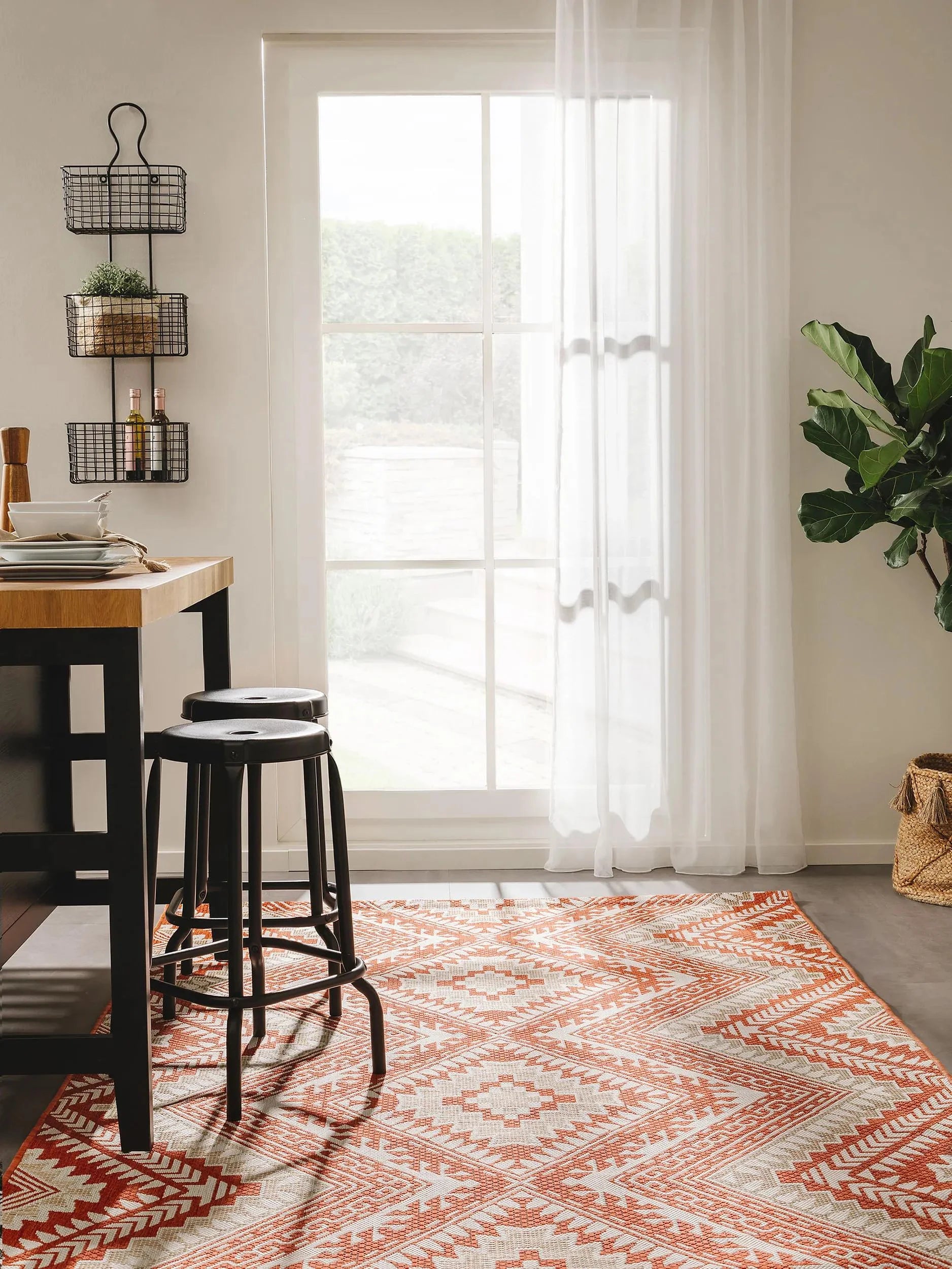 Covor interior/exterior Cleo Orange