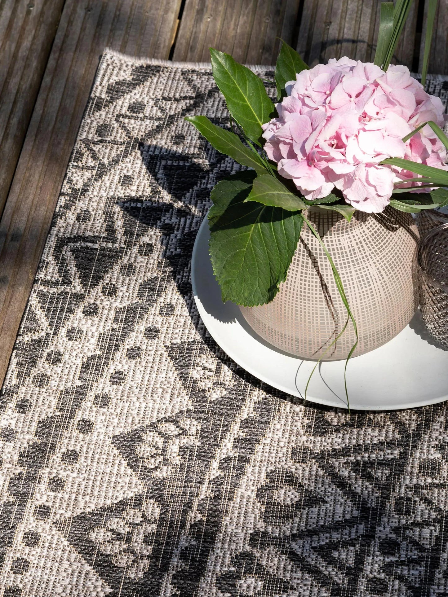 Covor interior/exterior Cleo Beige/Brown