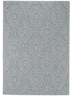 Covor interior/exterior Cleo Beige/Turquoise