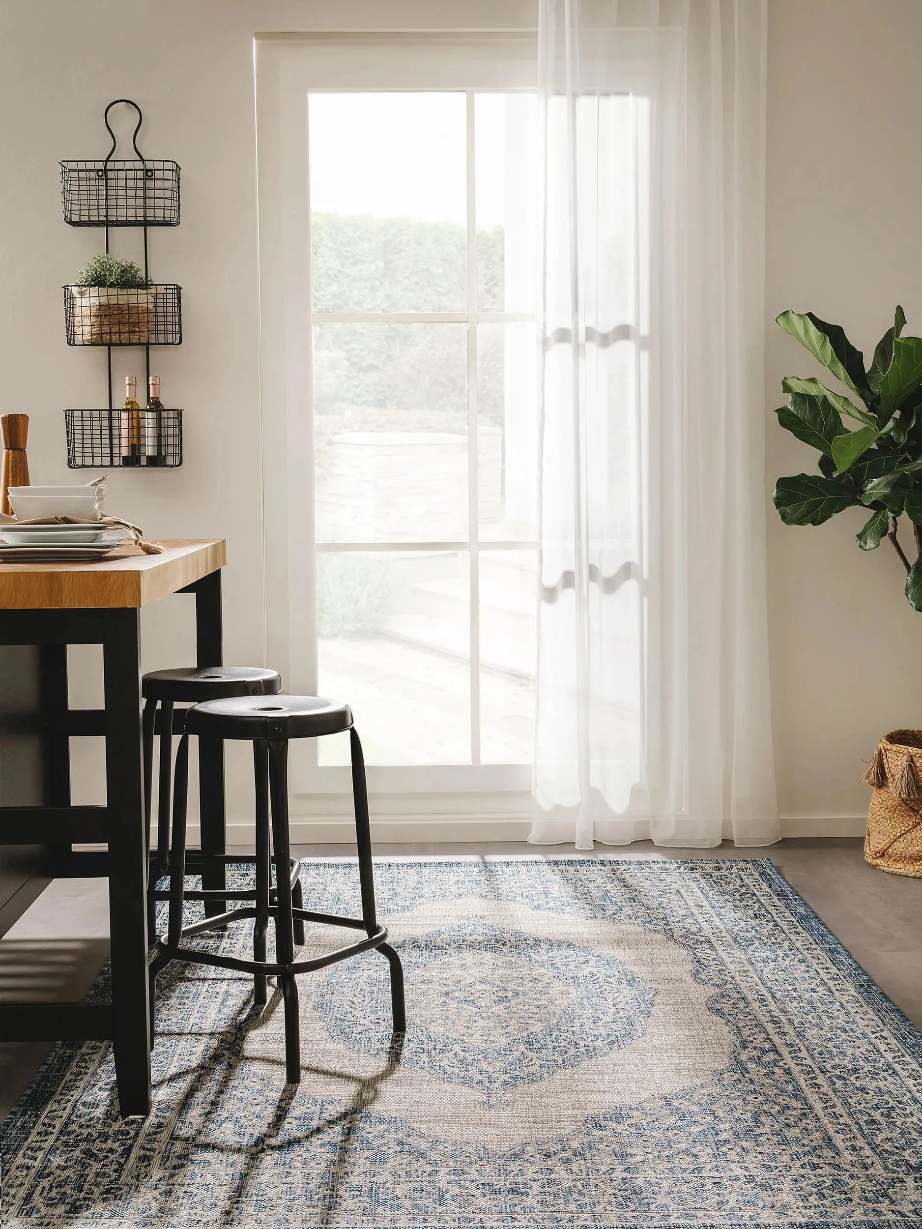 Covor interior/exterior Cleo Blue