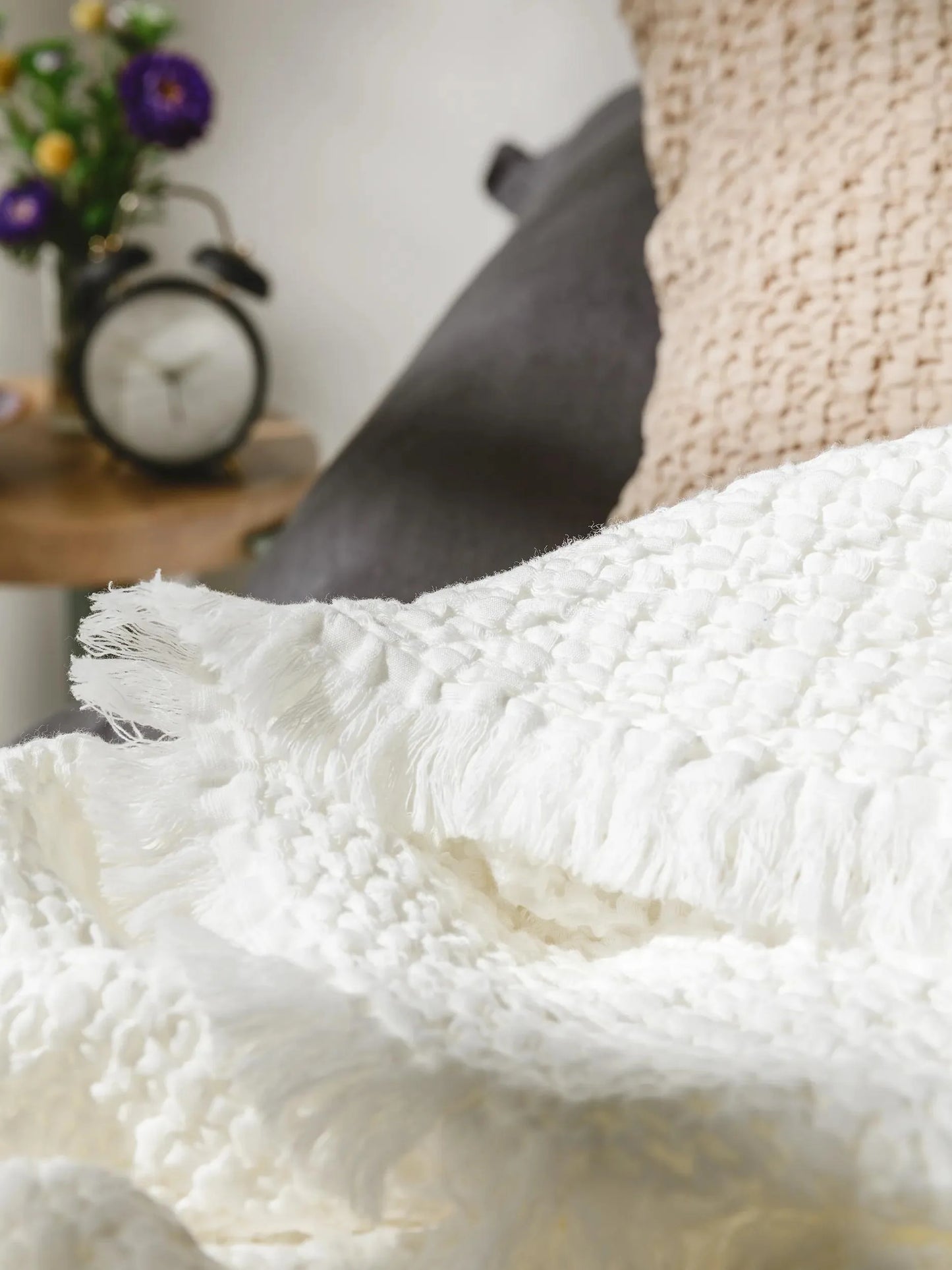 Cotton Pătură Cloe Cream