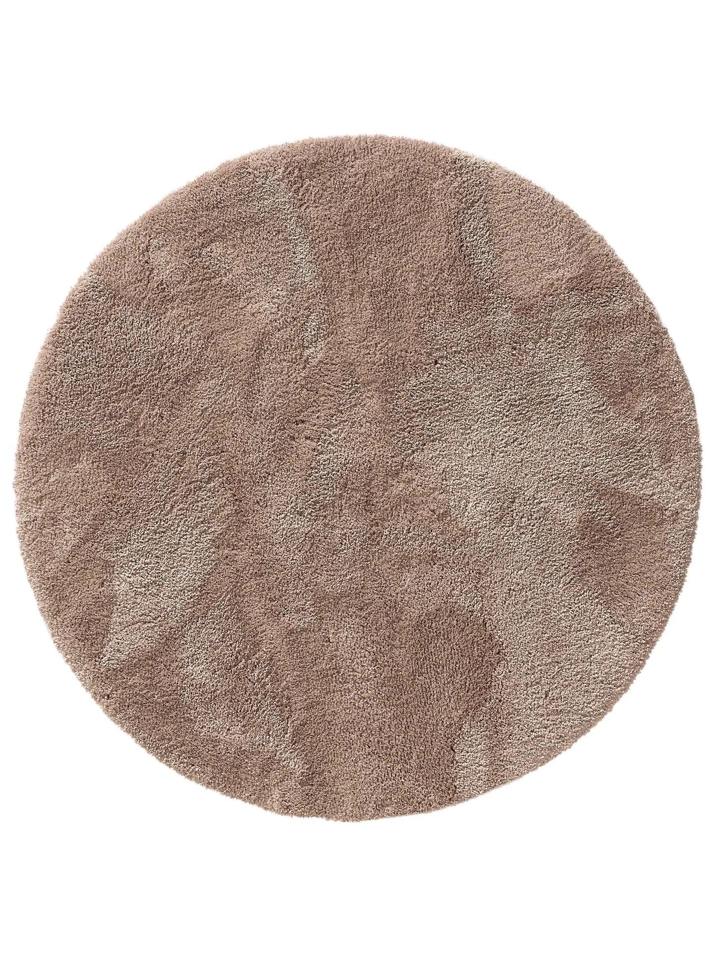 Shaggy Covor rotund Cloudy Taupe 