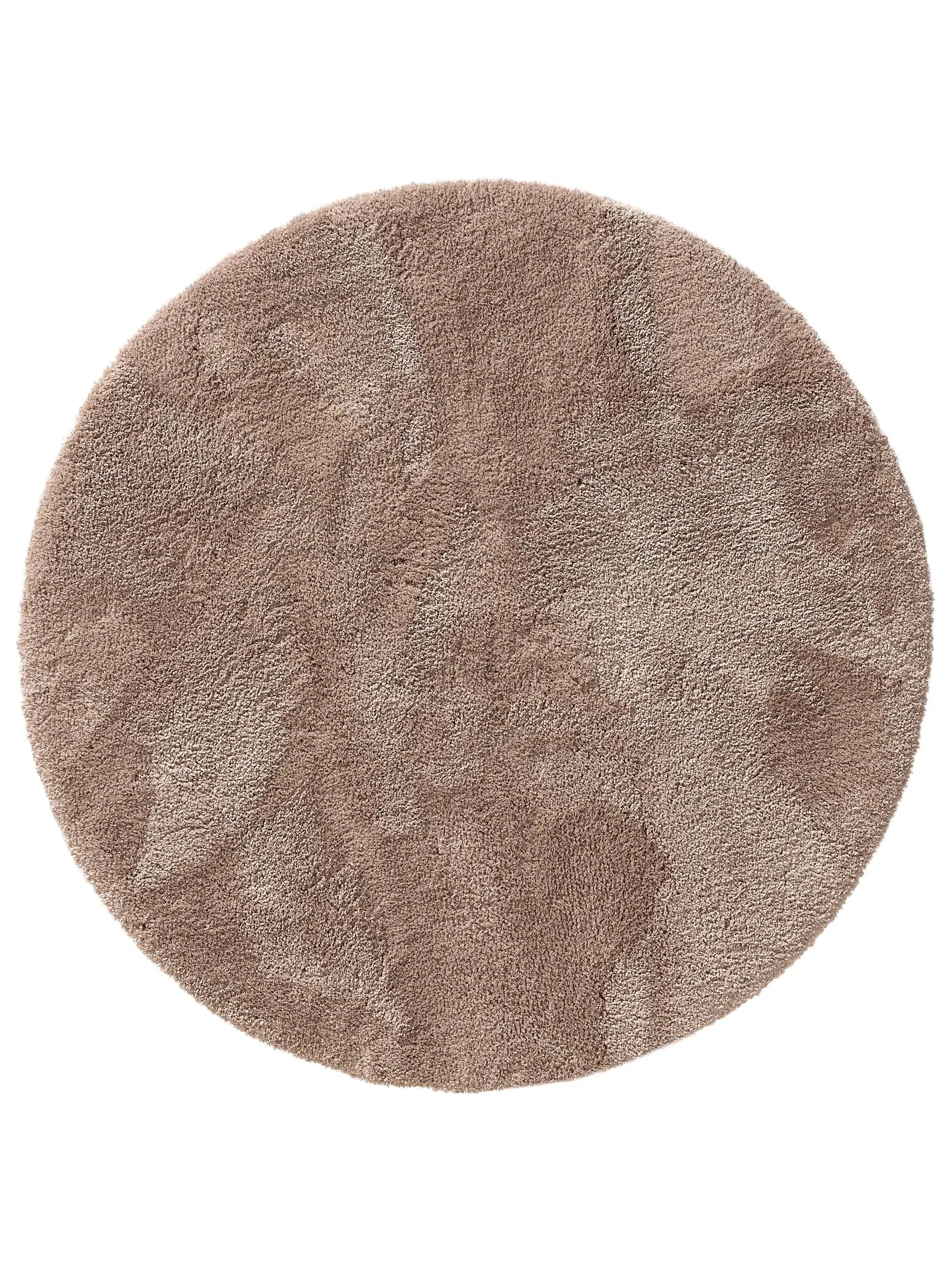 Shaggy Covor rotund Cloudy Taupe 