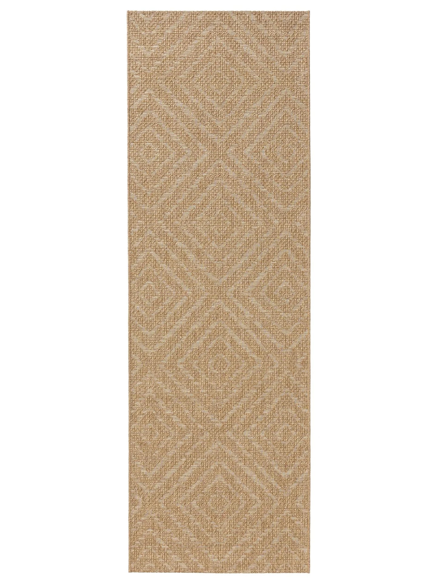 Covoraș îngust/preș - interior/exterior Como Light Brown 