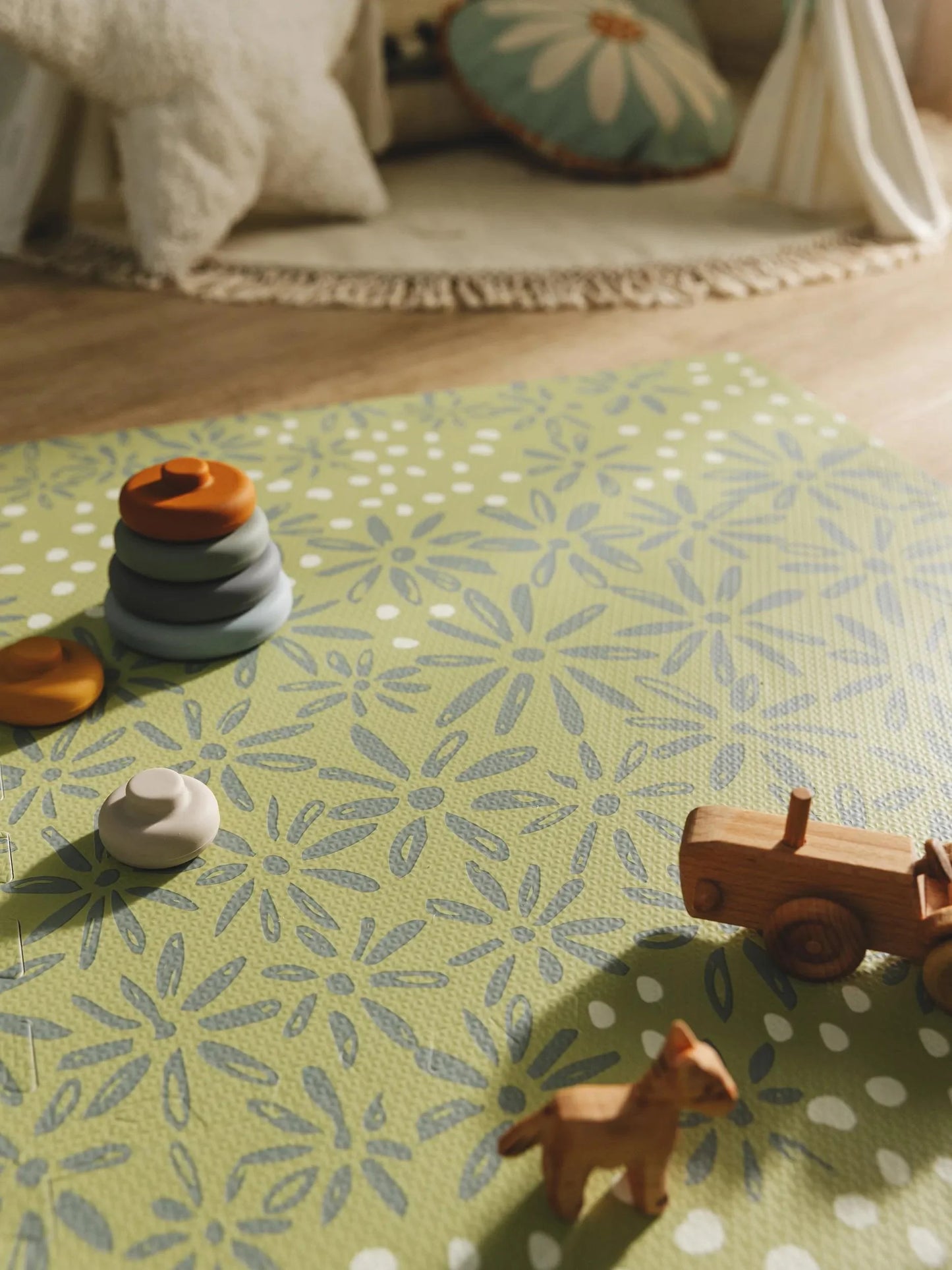 Playmat Daisy Green 