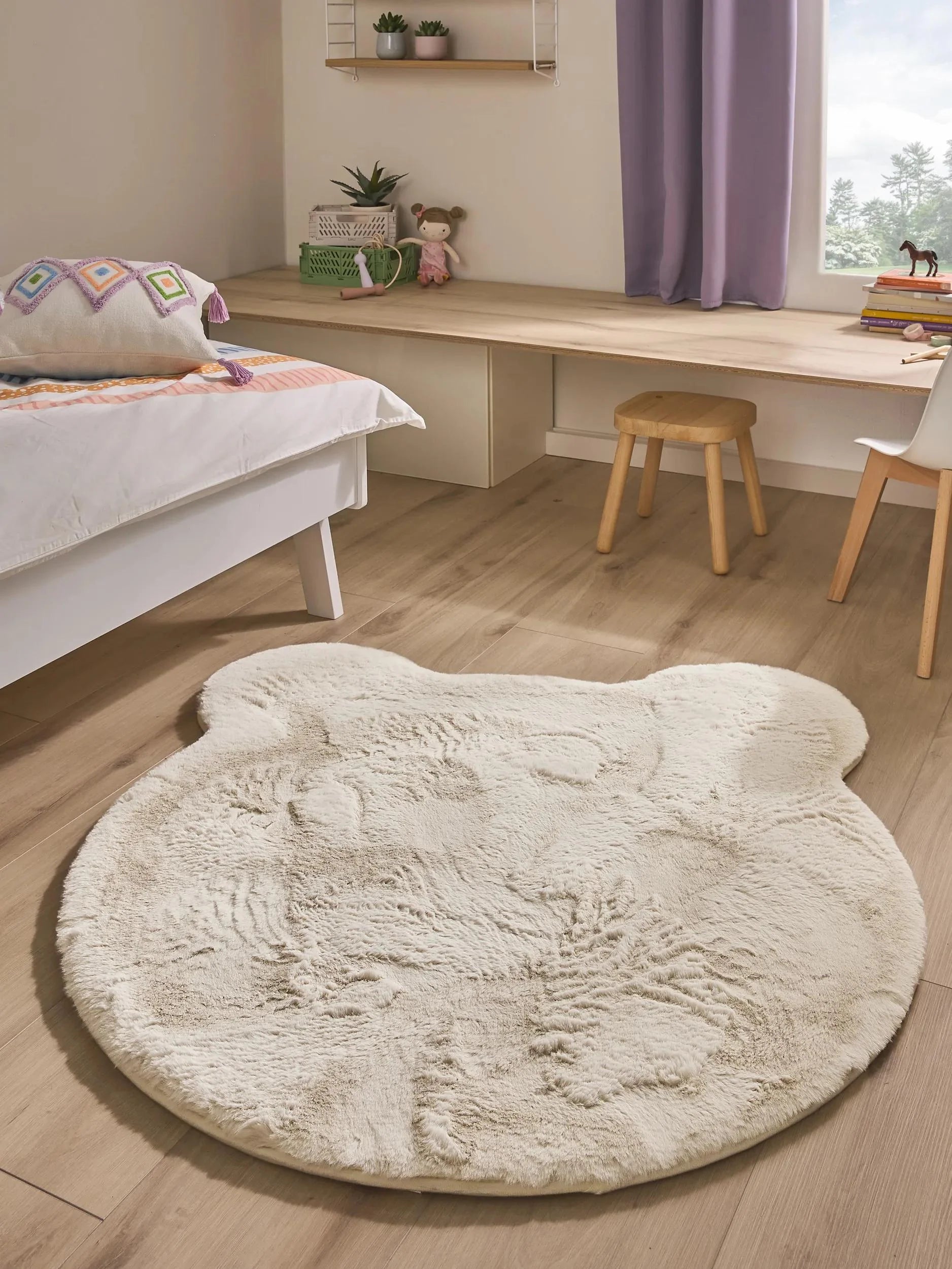 Washable Covor pentru copii Dave Cream
