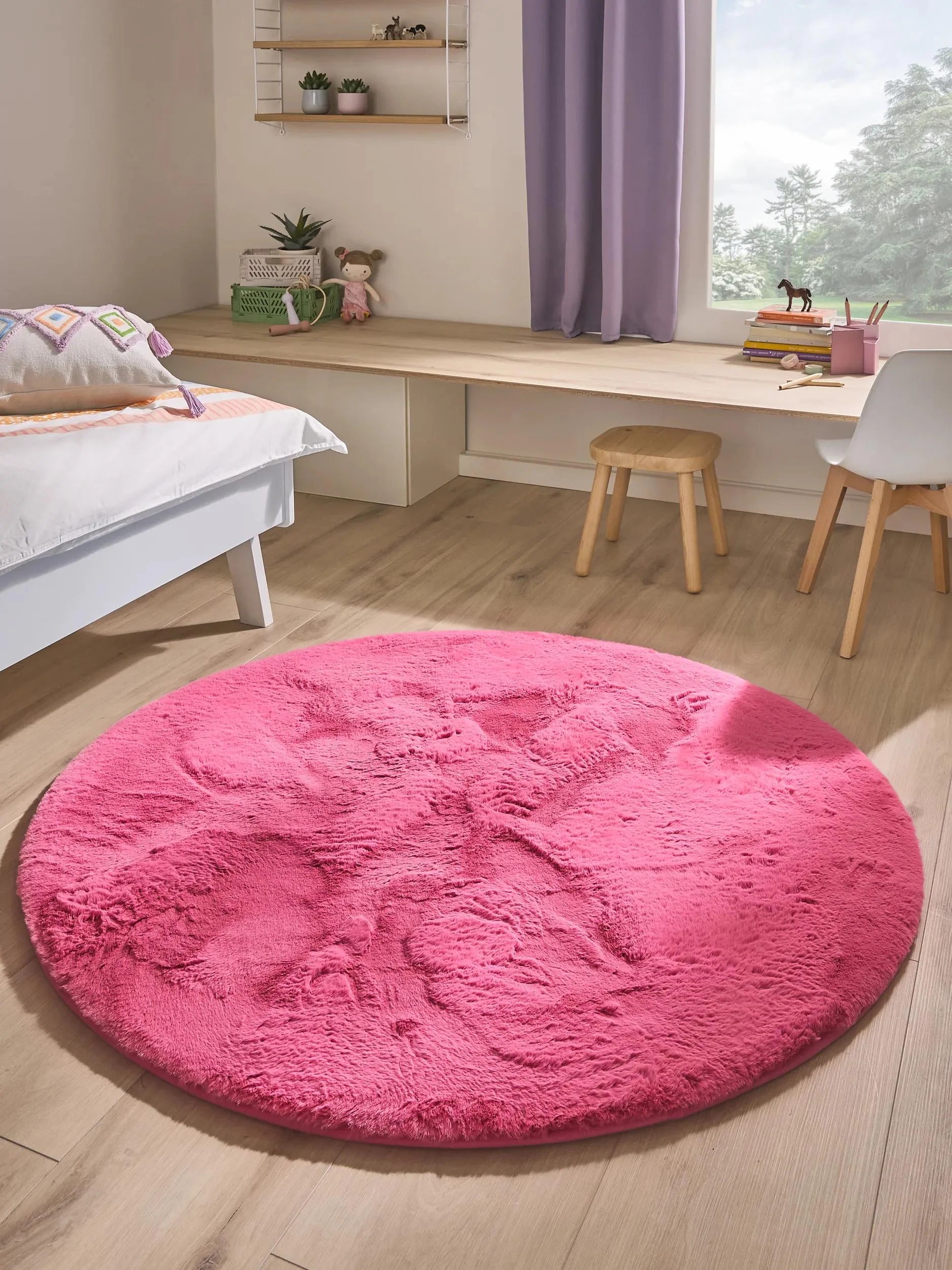 Washable Covor pentru copii Dave Pink