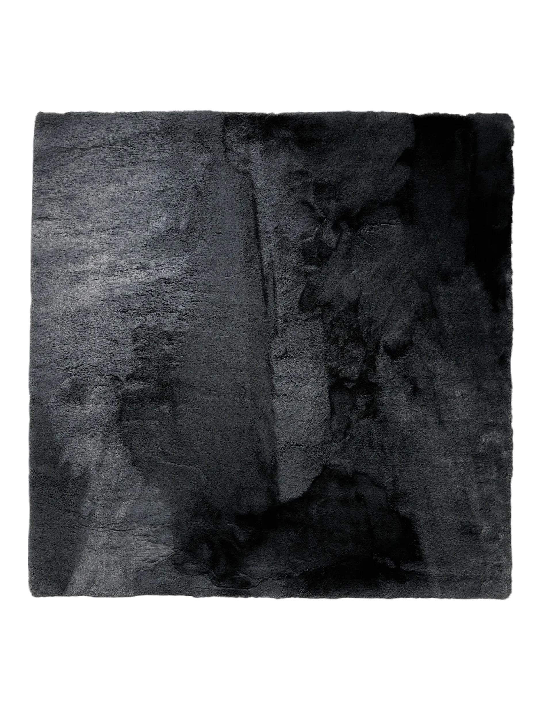 Imitație blană Covor Dave Charcoal