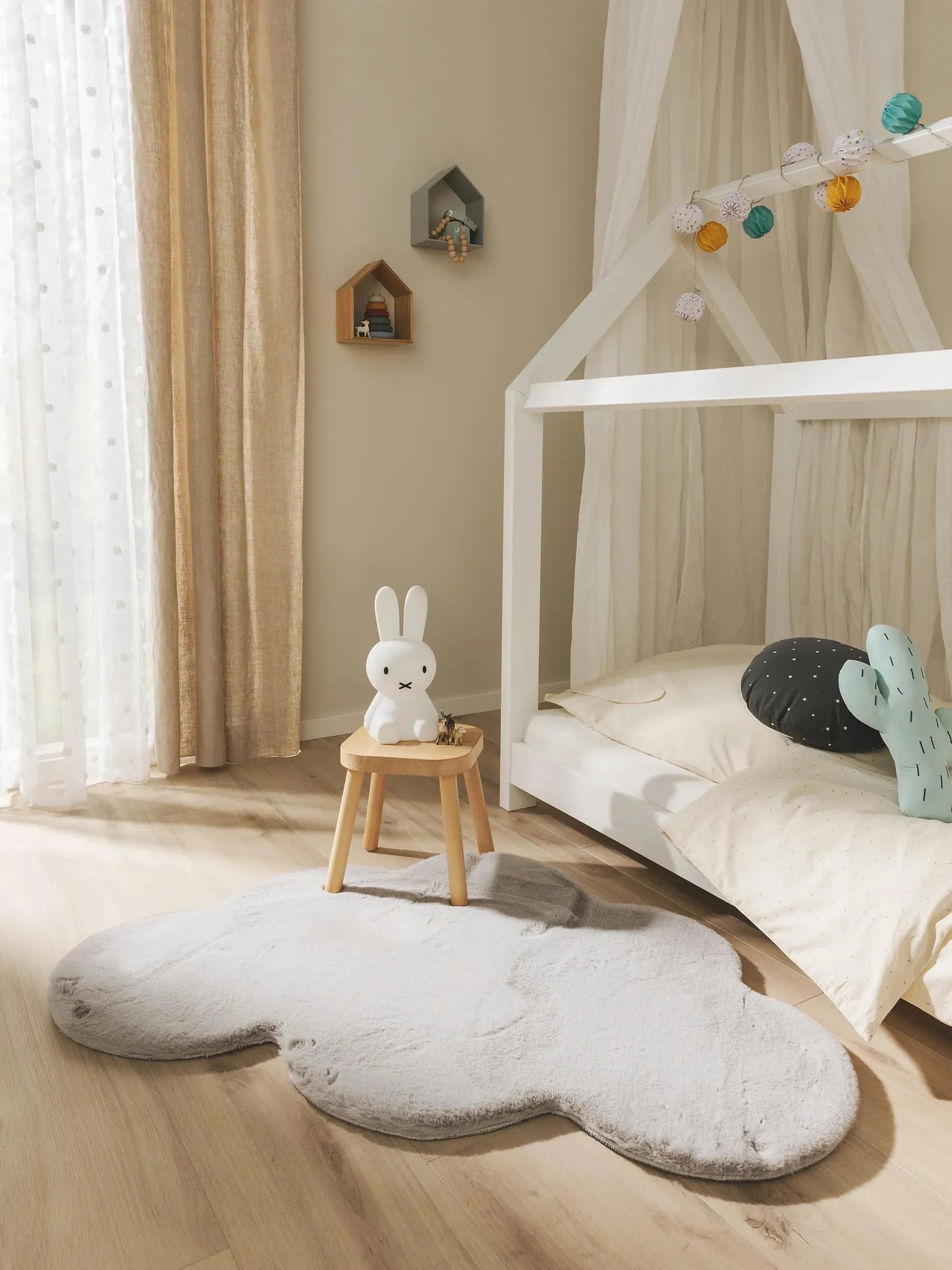 Washable Covor pentru copii Dave Grey 