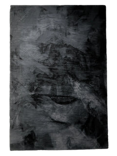 Imitație blană Covor Dave Charcoal