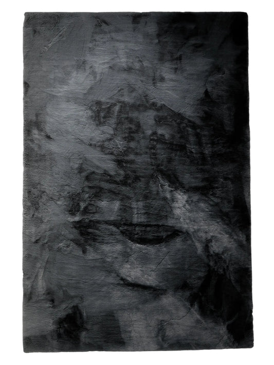 Imitație blană Covor Dave Charcoal