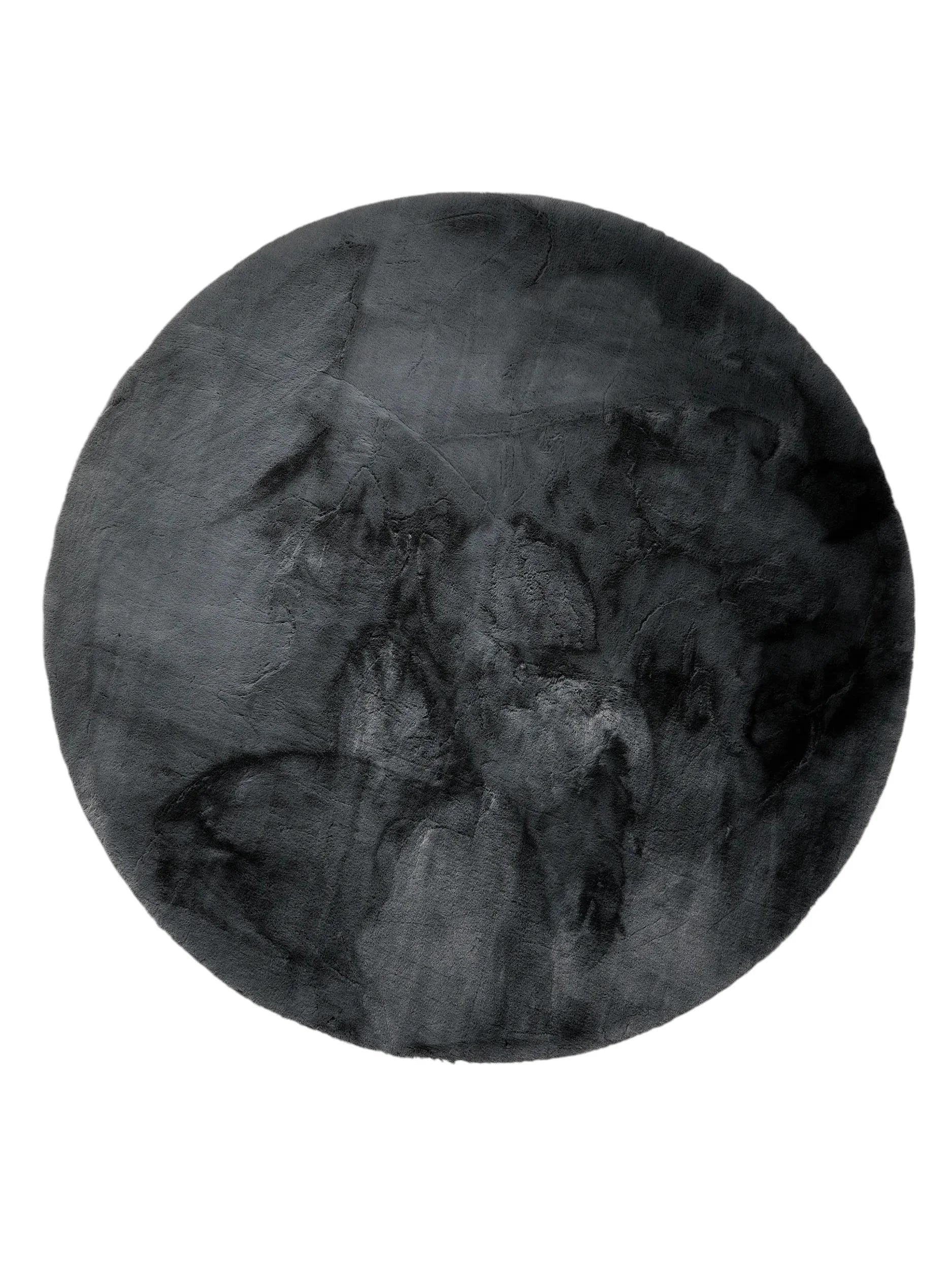 Imitație blană Covor Dave Charcoal 