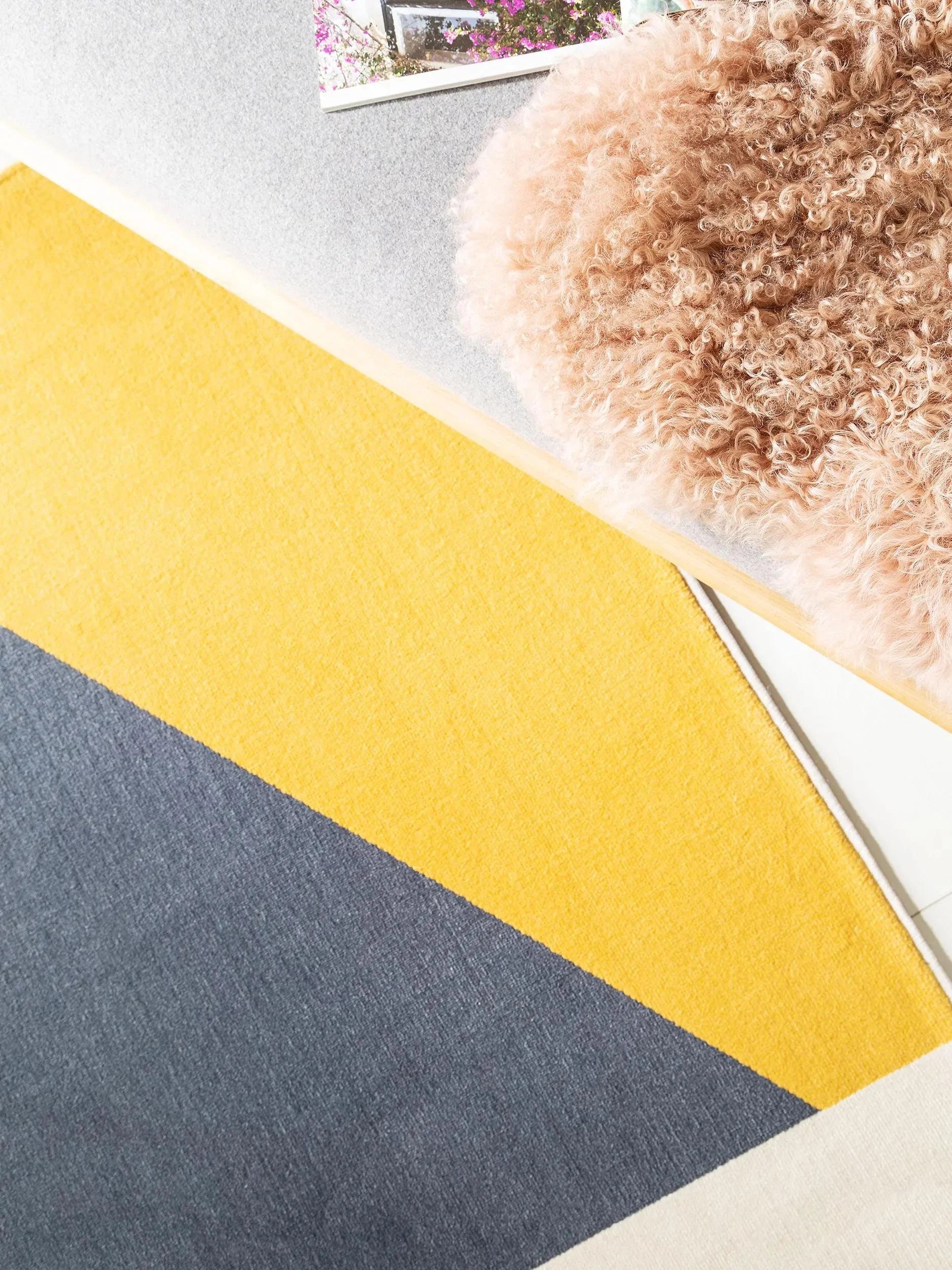 Covor Dessert Blue/Yellow 