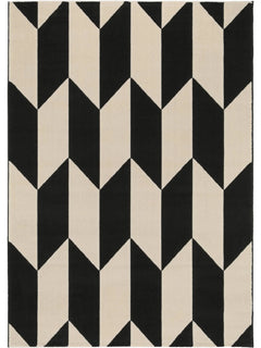 Covor Dessert Black/White