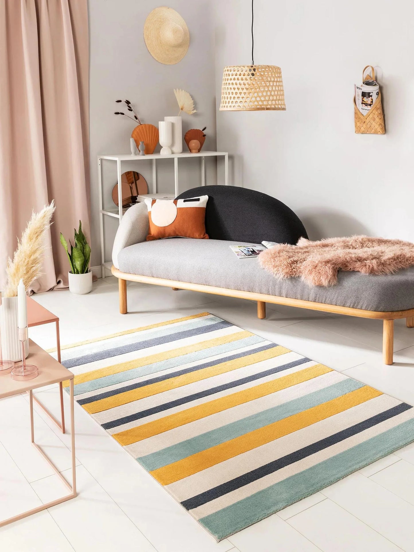 Covor Dessert Blue/Yellow 