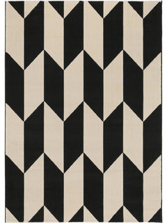 Covor Dessert Black/White