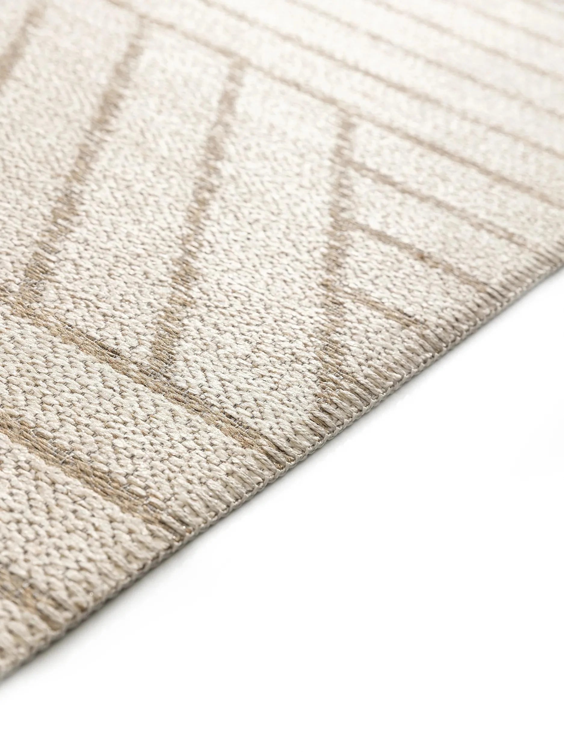 Covor țesătură plată Elena Cream/Beige 
