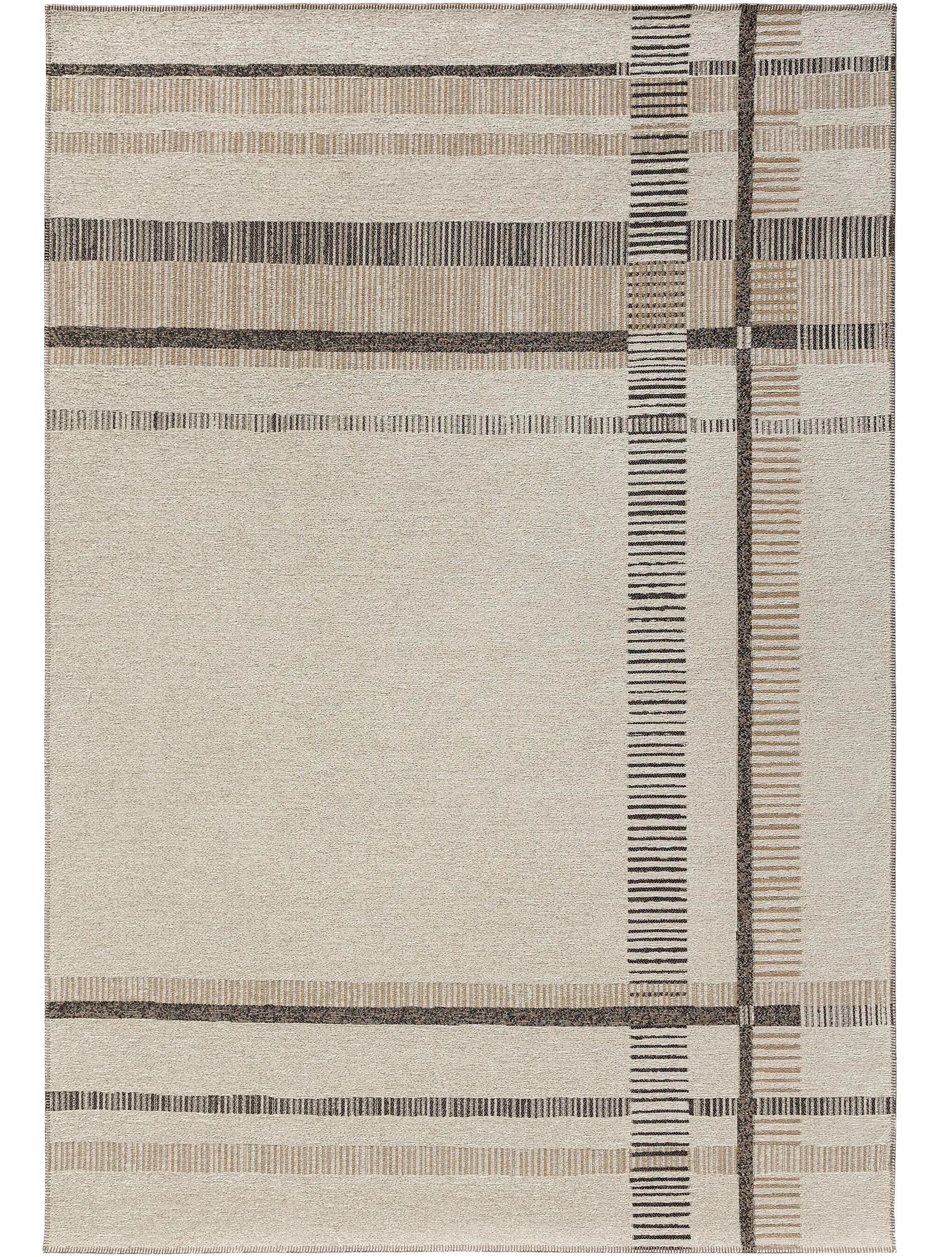 Covor țesătură plată Elena Beige/Brown 