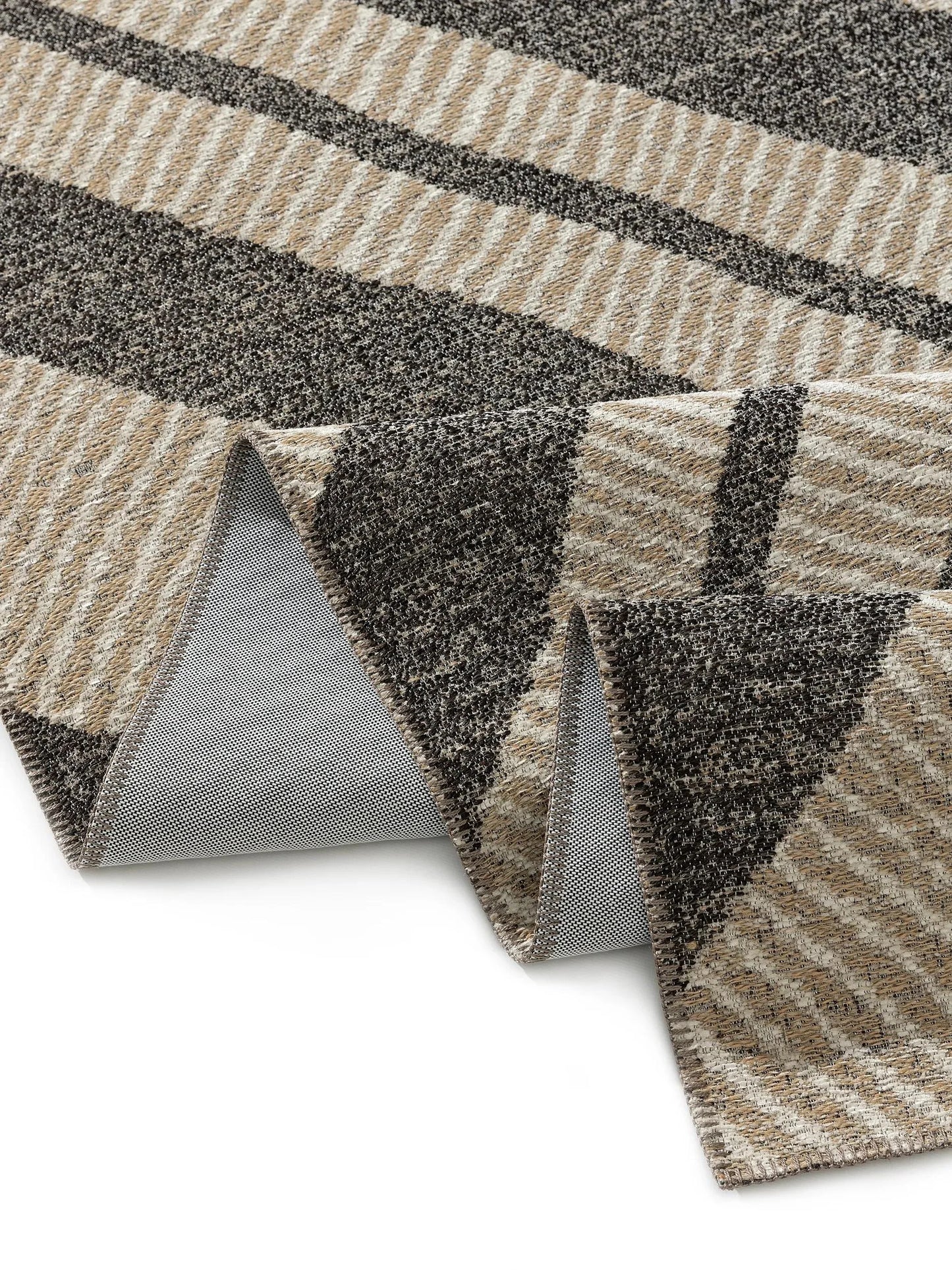 Covor țesătură plată Elena Beige/Brown 