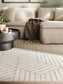 Covor țesătură plată Elena Cream/Beige 
