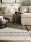 Covor țesătură plată Elena Beige/Brown 