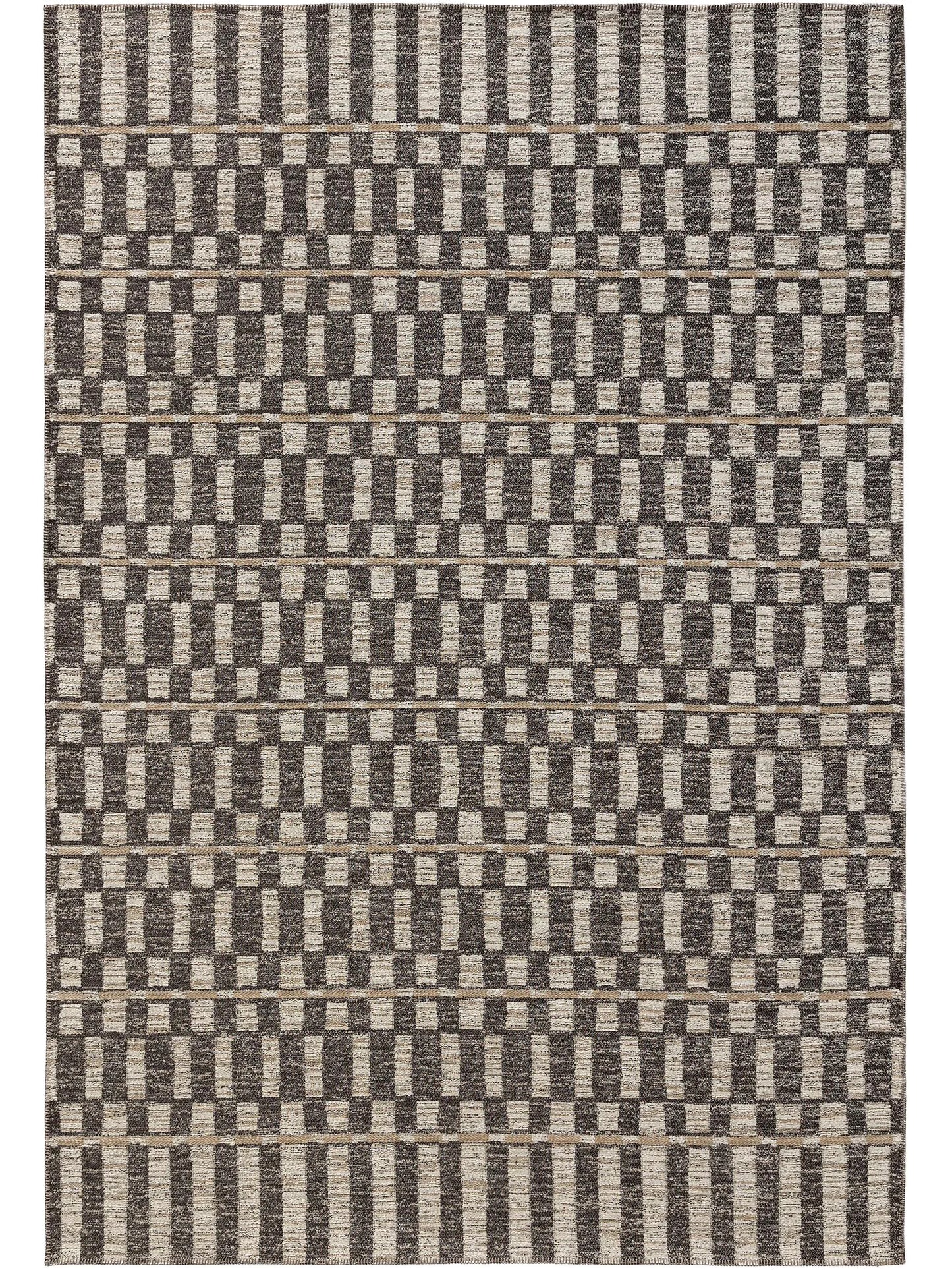 Covor țesătură plată Elena Beige/Brown 