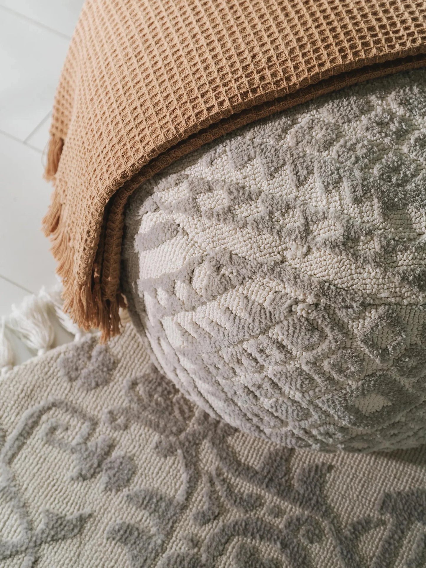 Pouf/taburet Elias Grey 