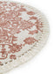 Covor rotund Elias Terracotta 