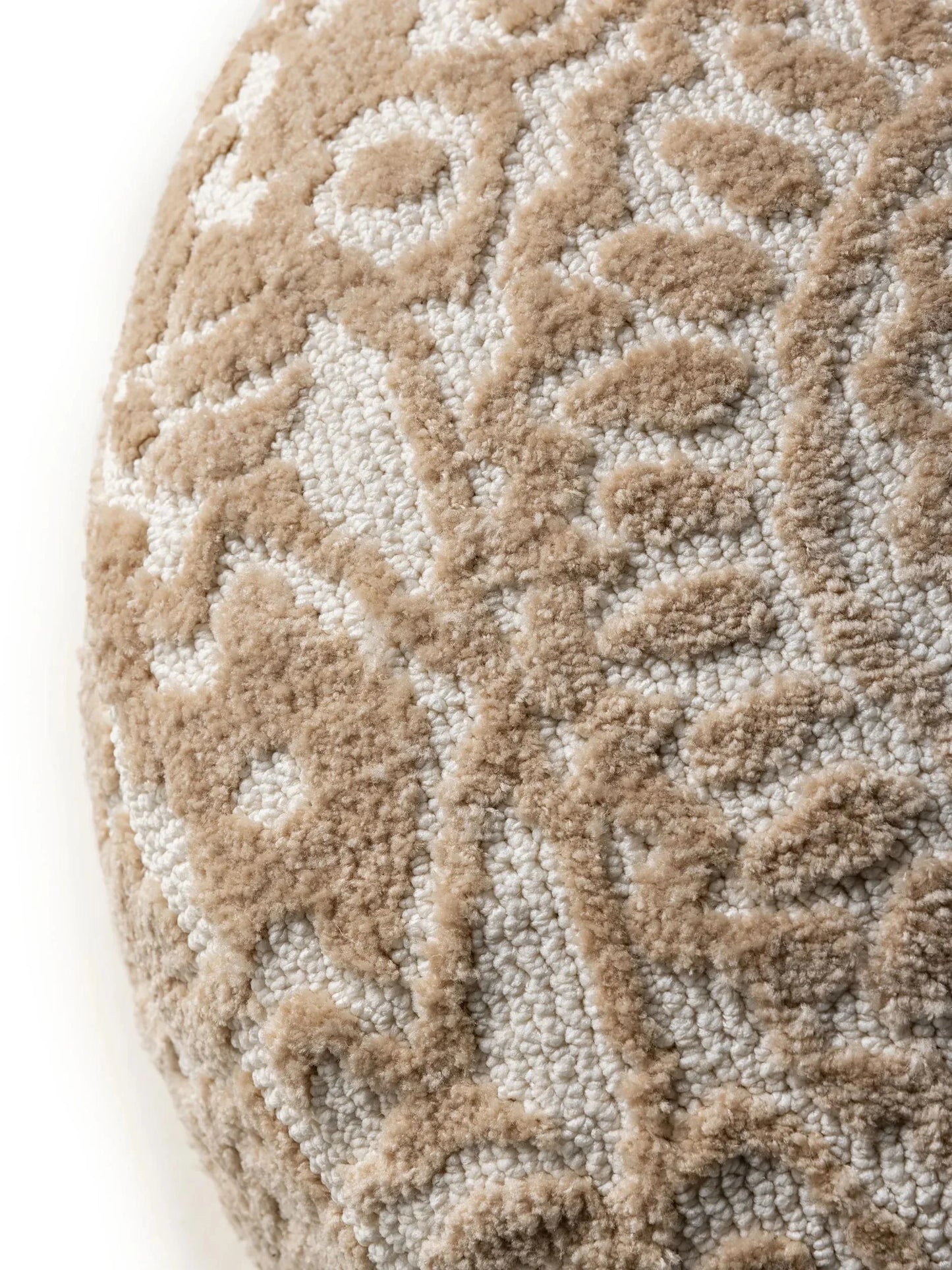 Pouf/taburet Elias Beige