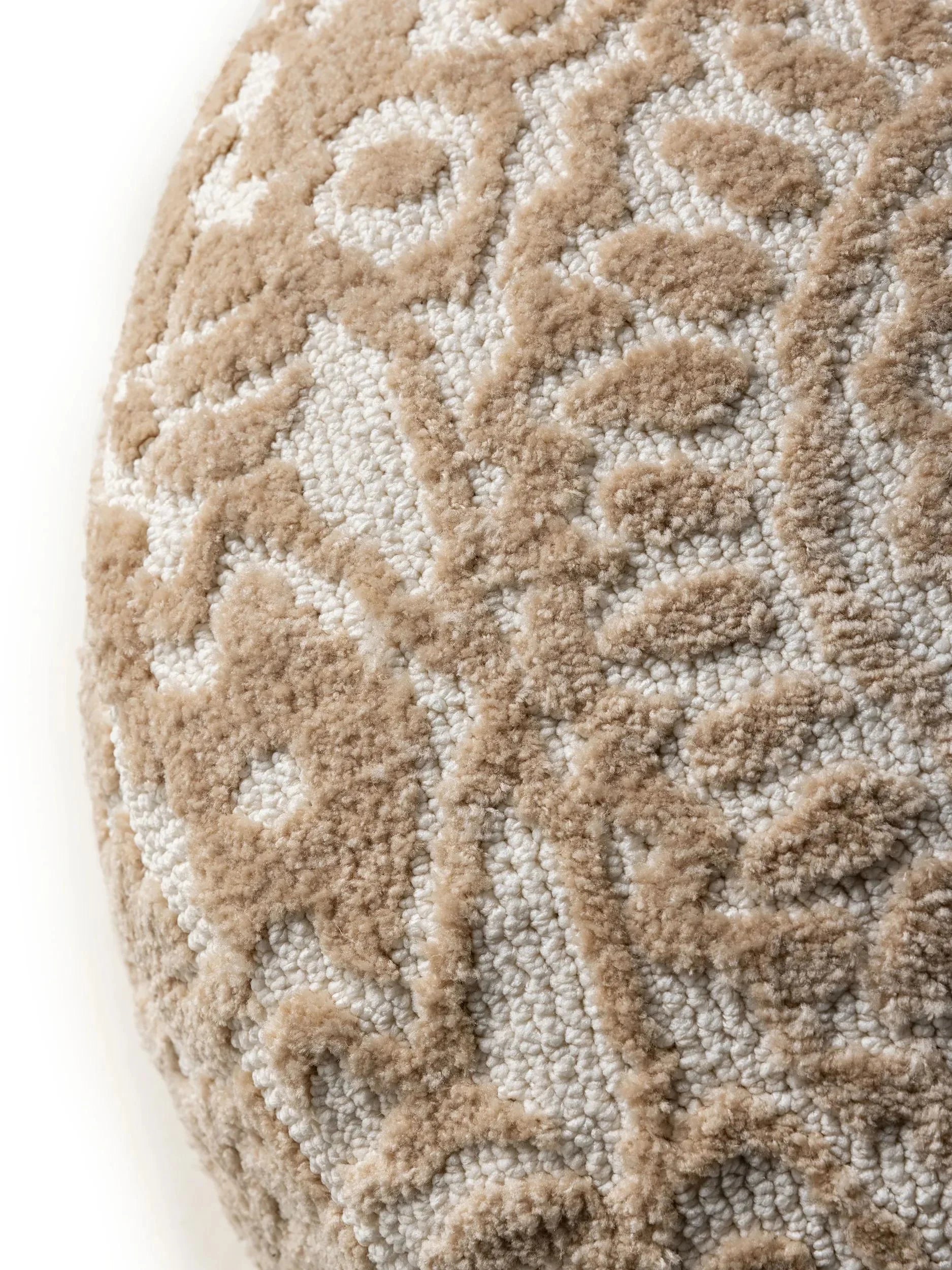 Pouf/taburet Elias Beige