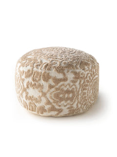 Pouf/taburet Elias Beige