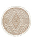 Covor rotund Elias Beige 