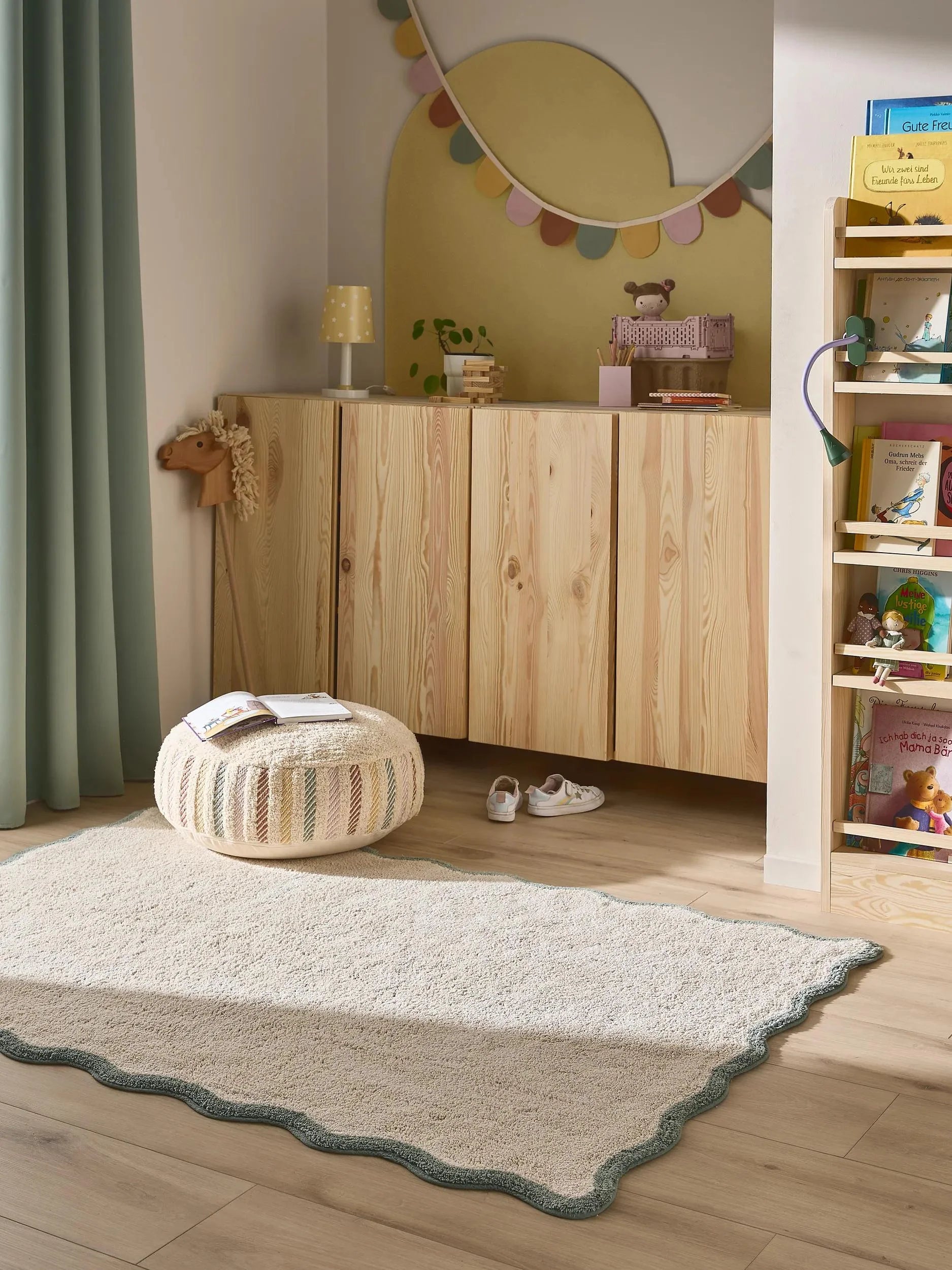 Washable Covor pentru copii Emilia Green
