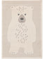 Covor pentru copii Eve Cream/Beige 