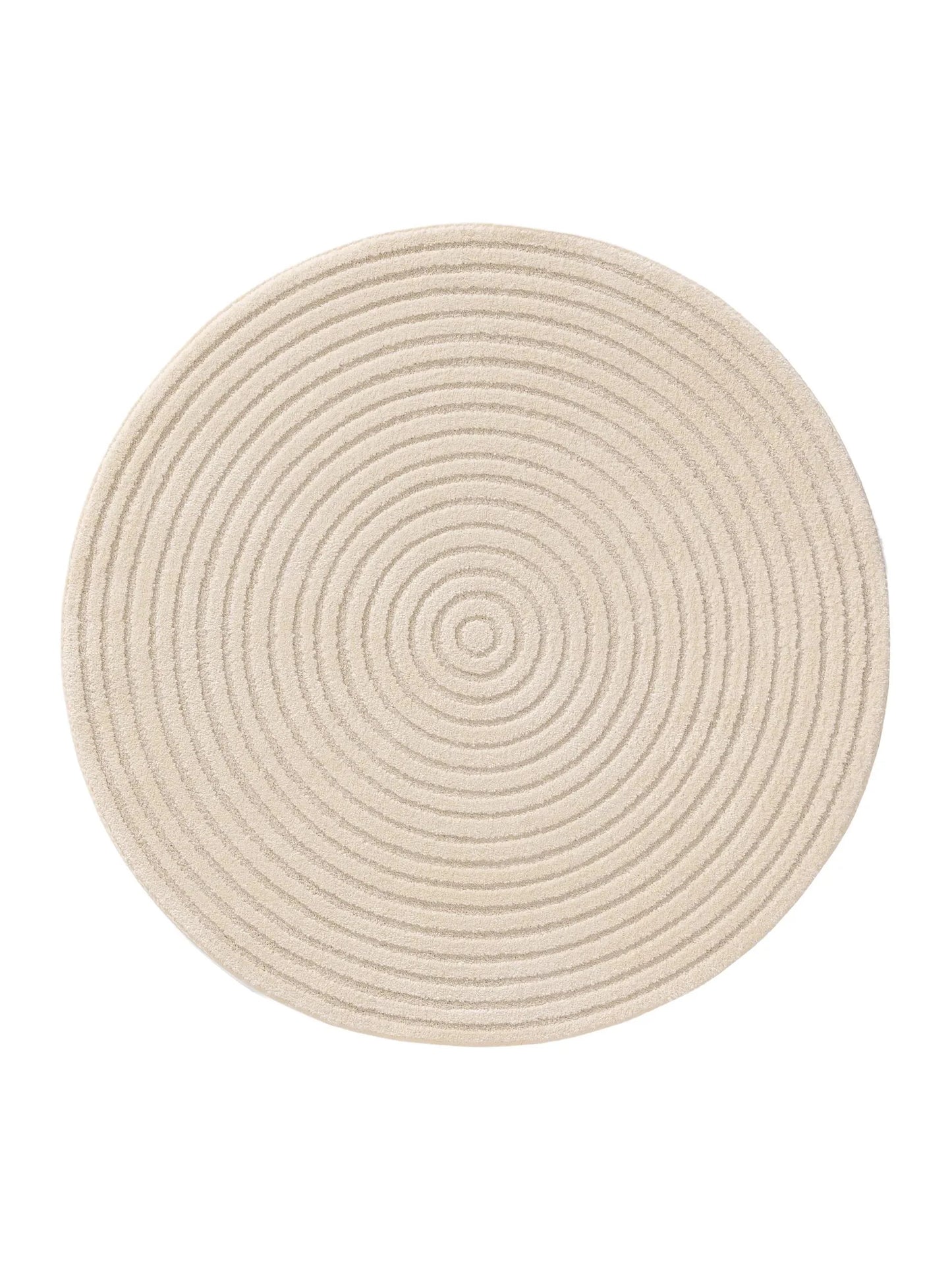 Covor rotund Eve Cream 
