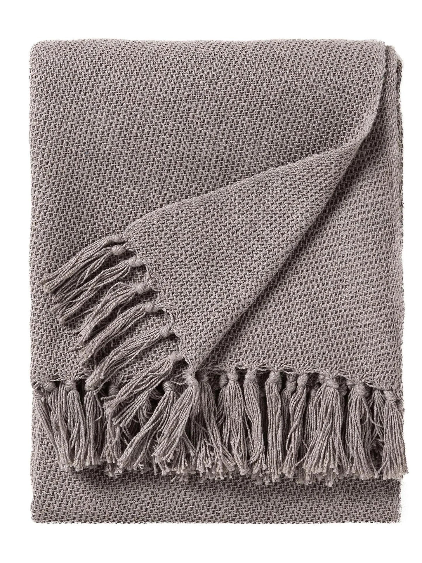 Cotton Pătură Ezra Grey