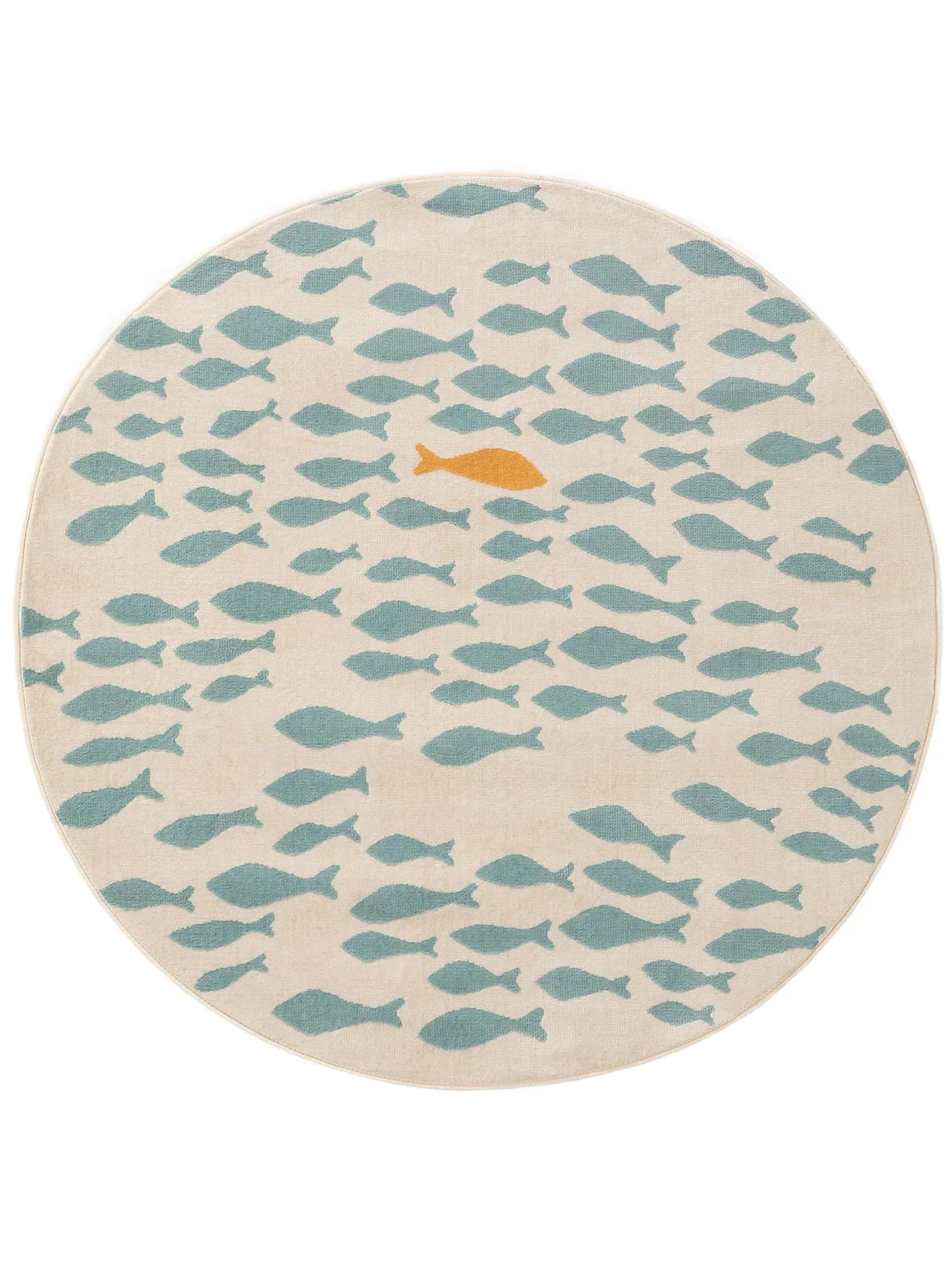 Covor pentru copii Fabius Beige/Blue
