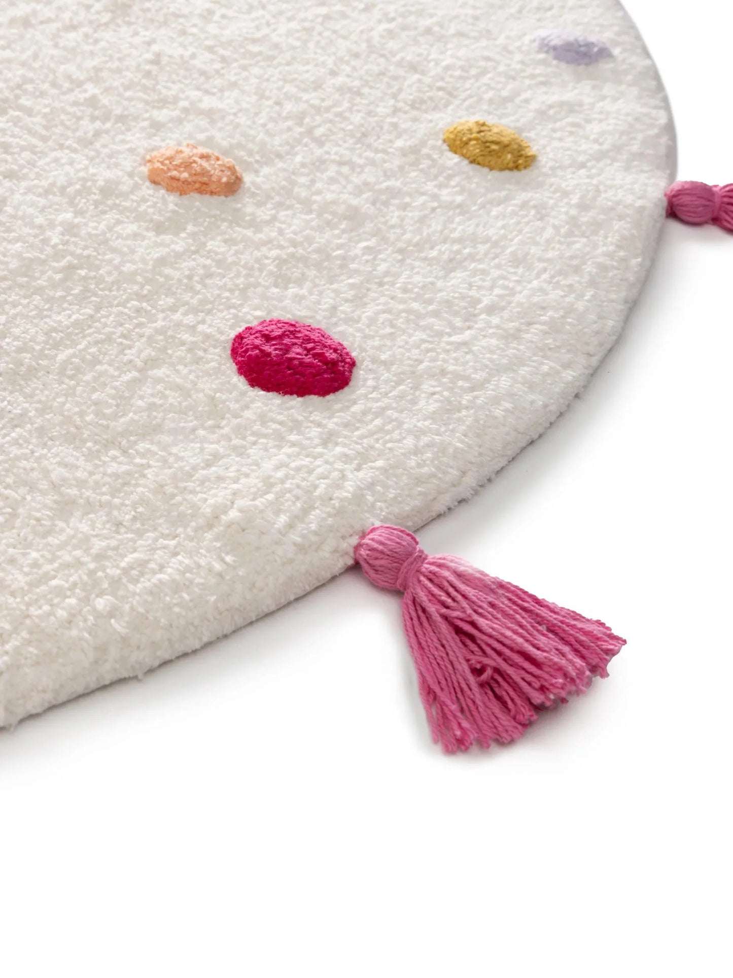 Covor lavabil pentru copii Fiete Multicolour/Pink 