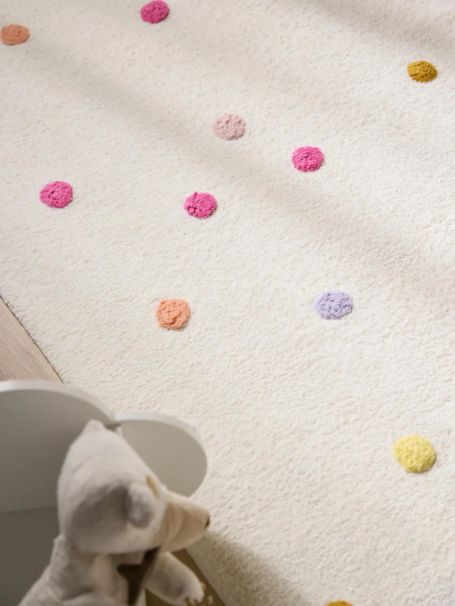 Washable Covor pentru copii Fiete Multicolour/Pink