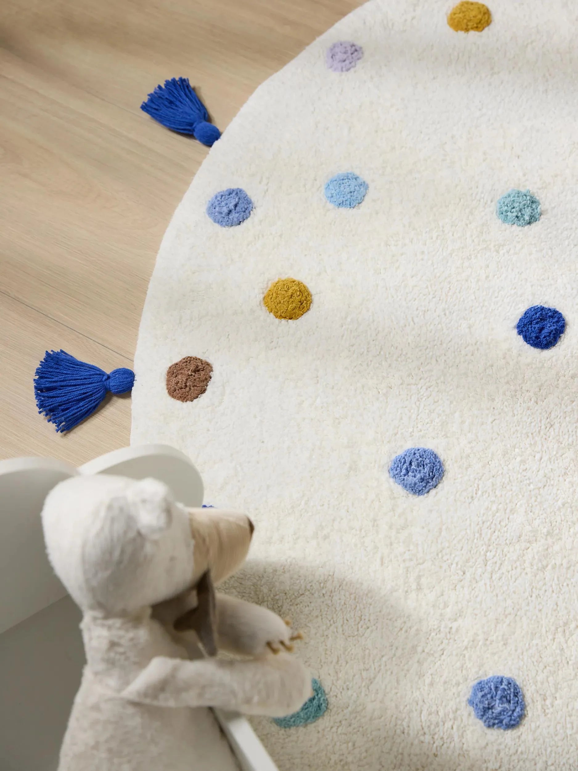 Washable Covor pentru copii Fiete Multicolour/Blue 