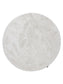 Shaggy Covor rotund Fine White