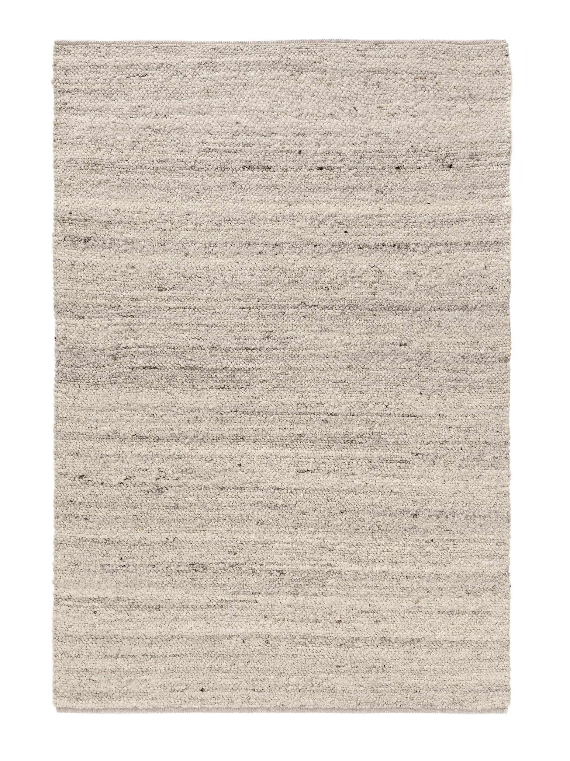Covor de lână Finn Ivory/Light Grey